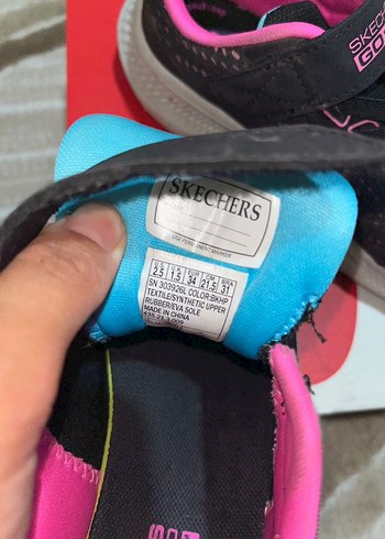 Skechers Kız Çocuk Siyah-Pembe Spor Ayakkabı