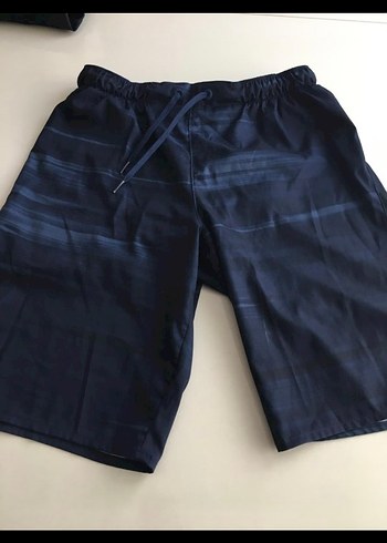 Erkek Lacivert Batik Desenli Mayo Şortu - Görsel 6