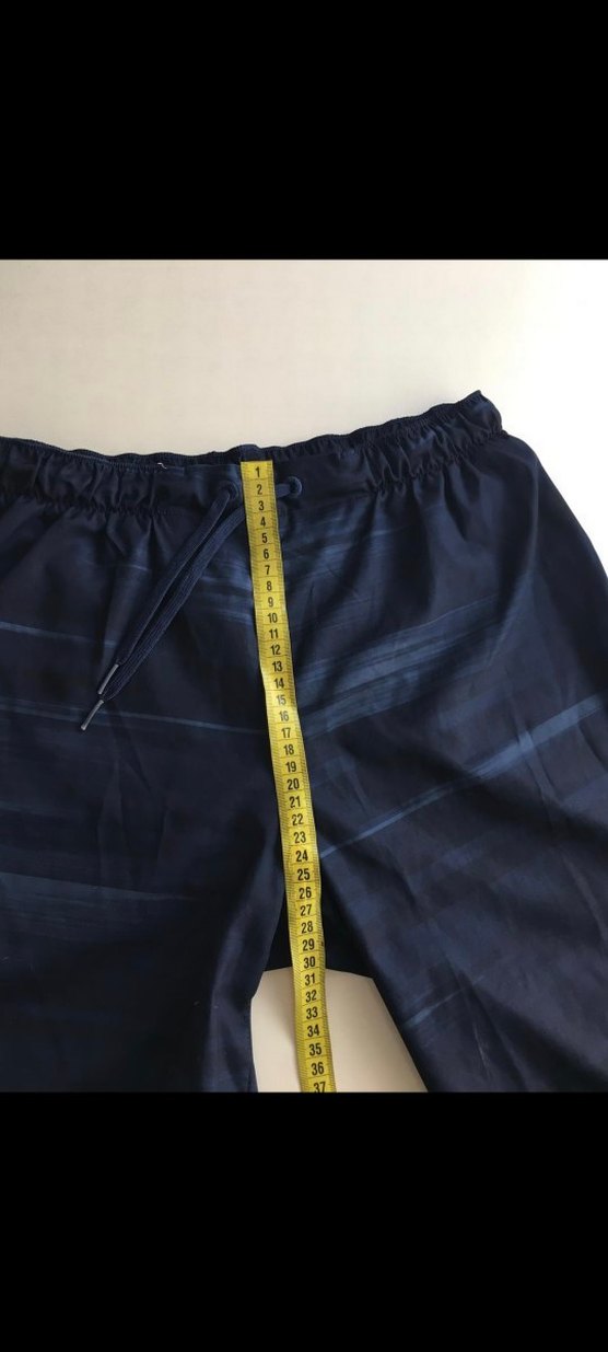 Erkek Lacivert Batik Desenli Mayo Şortu - Görsel 4