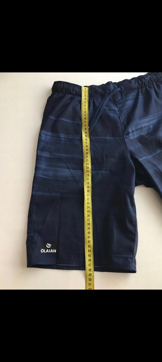 Erkek Lacivert Batik Desenli Mayo Şortu - Görsel 2