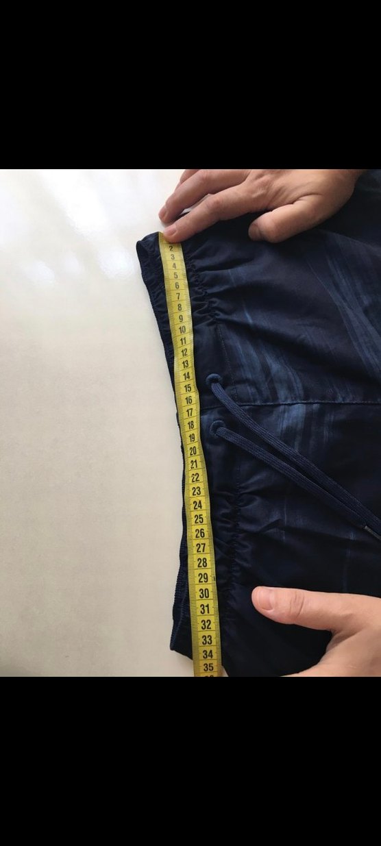 Erkek Lacivert Batik Desenli Mayo Şortu - Görsel 5