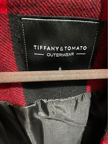 Tiffany Tomato Ekose ceket