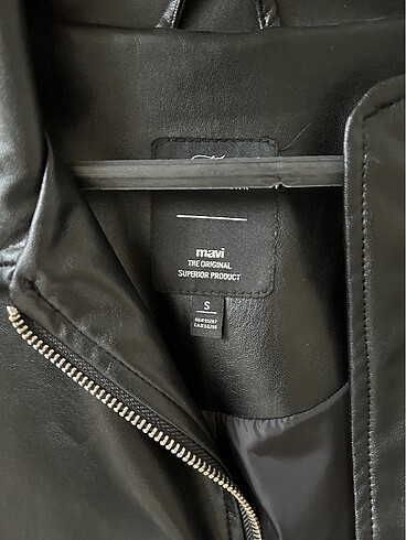 Mavi Jeans Mavi deri ceket
