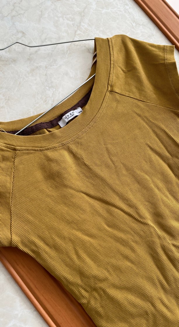 yağ yeşili tişört - Görsel 3