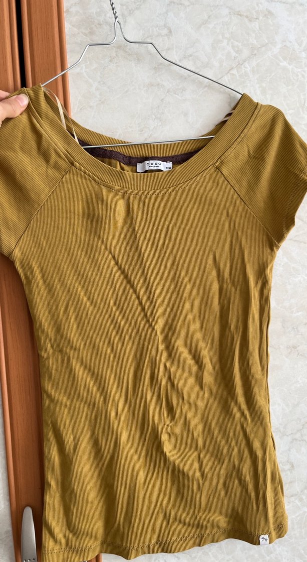 yağ yeşili tişört - Görsel 2