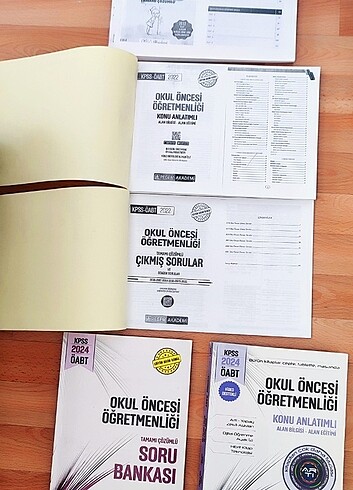 Okul öncesi öğretmenliği öabt kitap