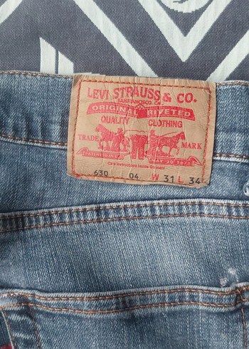 Levis Levi Strauss Co Mavi Denim Jean