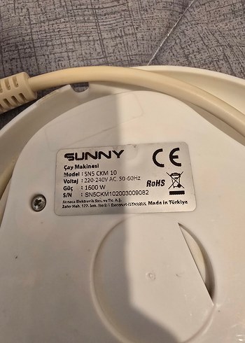 Sunny ÇAYCI / KETTLE TABANI