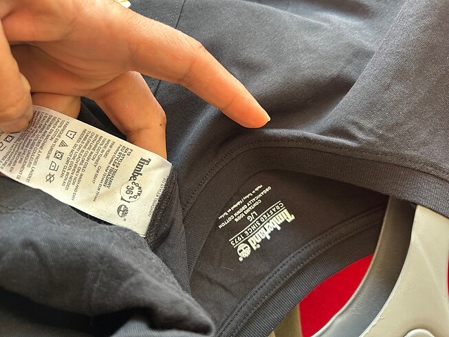 l Beden siyah Renk Timberland tısort