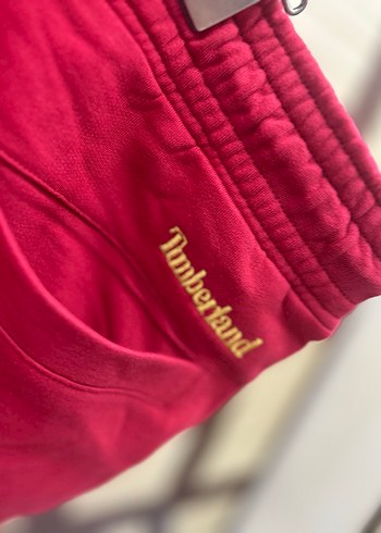 Timberland Kırmızı Rahat Kesim Fermuarlı Erkek Eşofman Altı - Görsel 4