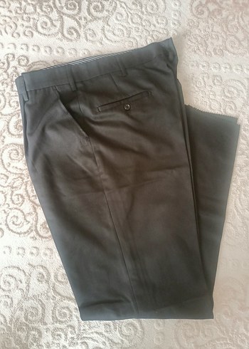 2K Sik Ve Rahat Koyu Gri Erkek Pantolon 9 Adet Siyah Kumas Pantolon