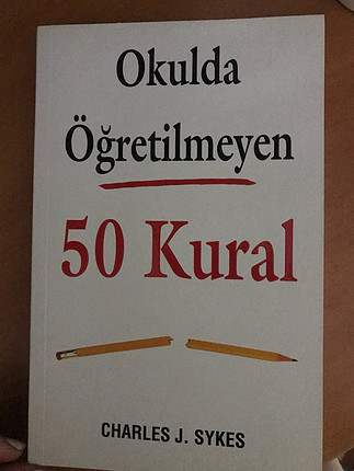 Okulda öğretilmeyen 50 kural kitabı