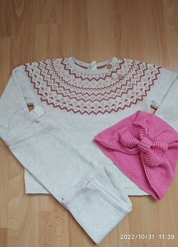 9 Ay Beden H&m triko takim 6-9 aylik