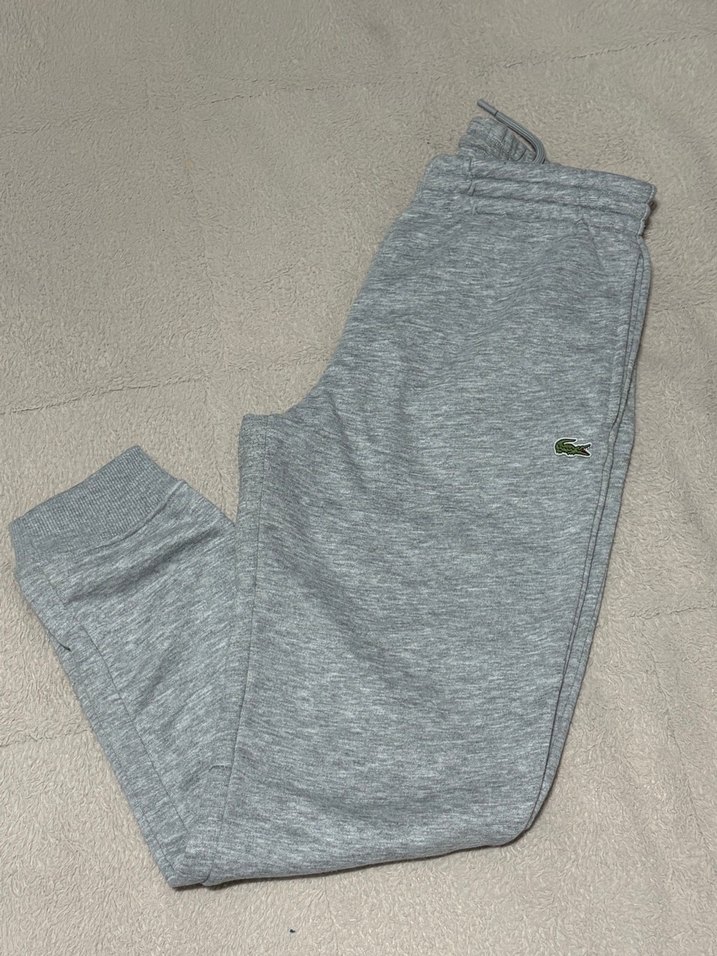 Lacoste Gri Melanj Eşofman Altı — görsel 6/7