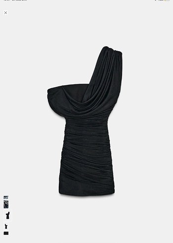 Zara stras taşlı elbise - Görsel 2