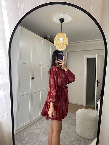 Diğer Bordo elbise tunik