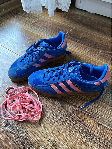 Adidas Mavi Pembe Gazelle Indoor