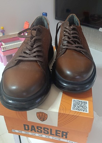 Deri Görünümlü Kahverengi Erkek Spor Ayakkabı - Görsel 2