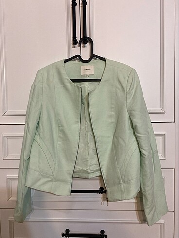 Mint rengi blazer ceket