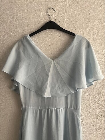 Mavi elbise - zara - Görsel 3