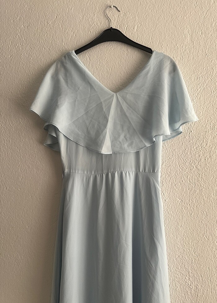 Mavi elbise - zara - Görsel 2