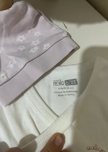 Bebek Kız Uzun Kollu Pastel Takım - Görsel 2