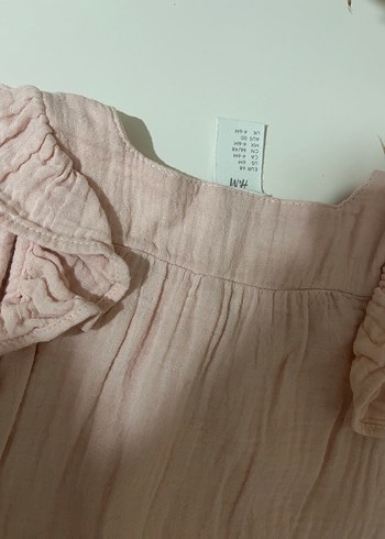 Pembe Fırfırlı Bebek Kız Tulum - Görsel 2