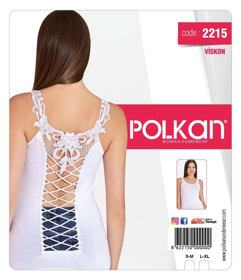 Beyaz Dantel Detaylı Askılı Gecelik - Görsel 3