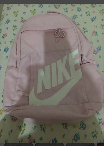 Nike Acik Pembe Sade Sirt Cantasi