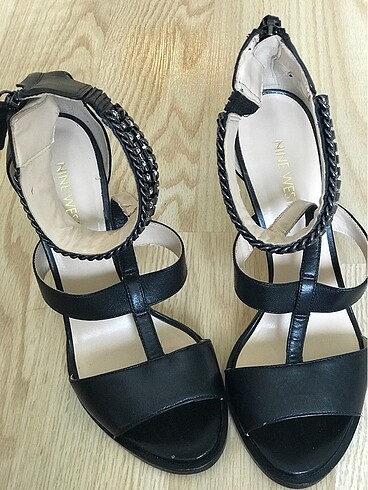 37,5 Beden siyah Renk Nine west topuklu ayakkabı