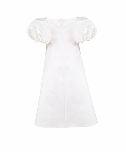 34 Beden beyaz Renk Romantica Chic Beyaz Abiye Elbise