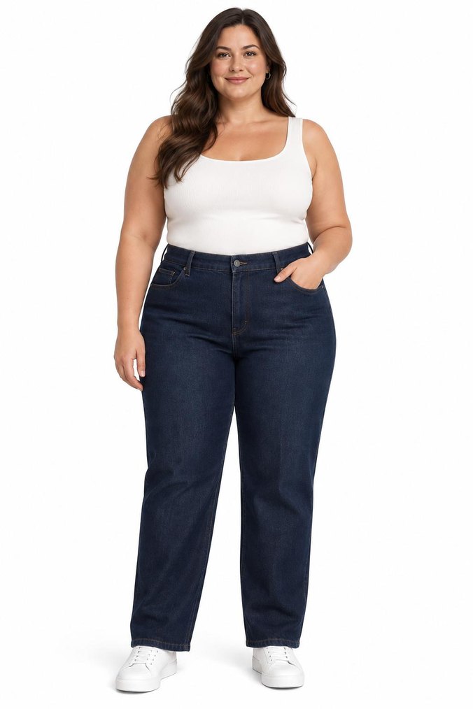 Avenue Denim 26W/56 Lacivert Likralı Jean — görsel 4/7