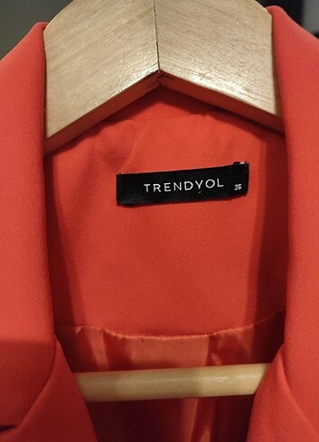 36 Beden Trendyol nar çiçeği ceket