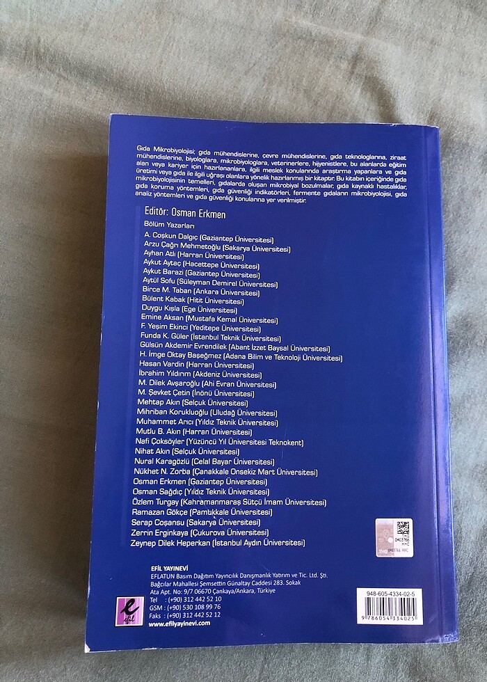 Gıda mikrobiyolojisi kitabı - Görsel 2