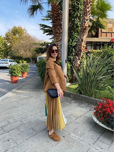m Beden çeşitli Renk Triko etek