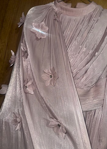 Pudra tesettür abiye - Görsel 6
