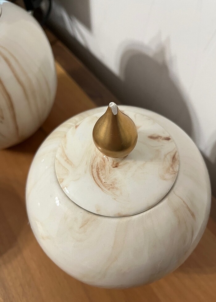 Mermer Görünümlü Dekoratif Küpler - Görsel 3