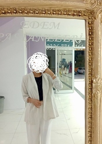 Zara Keten Blazer Ceket