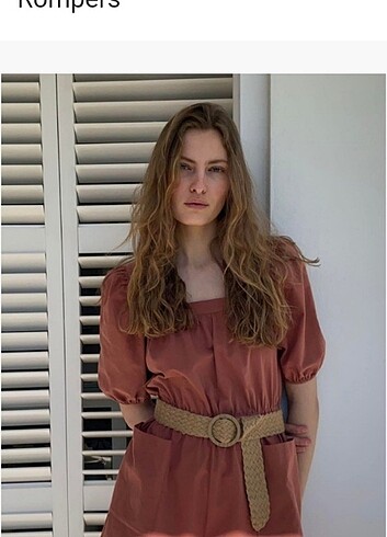 H&M kadın şort tulum 