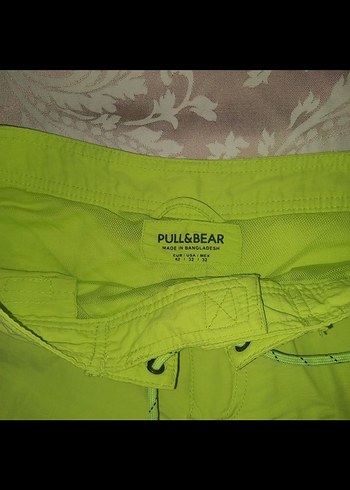 Yeşil Parlak Mini Erkek Deniz Şortu - Görsel 4