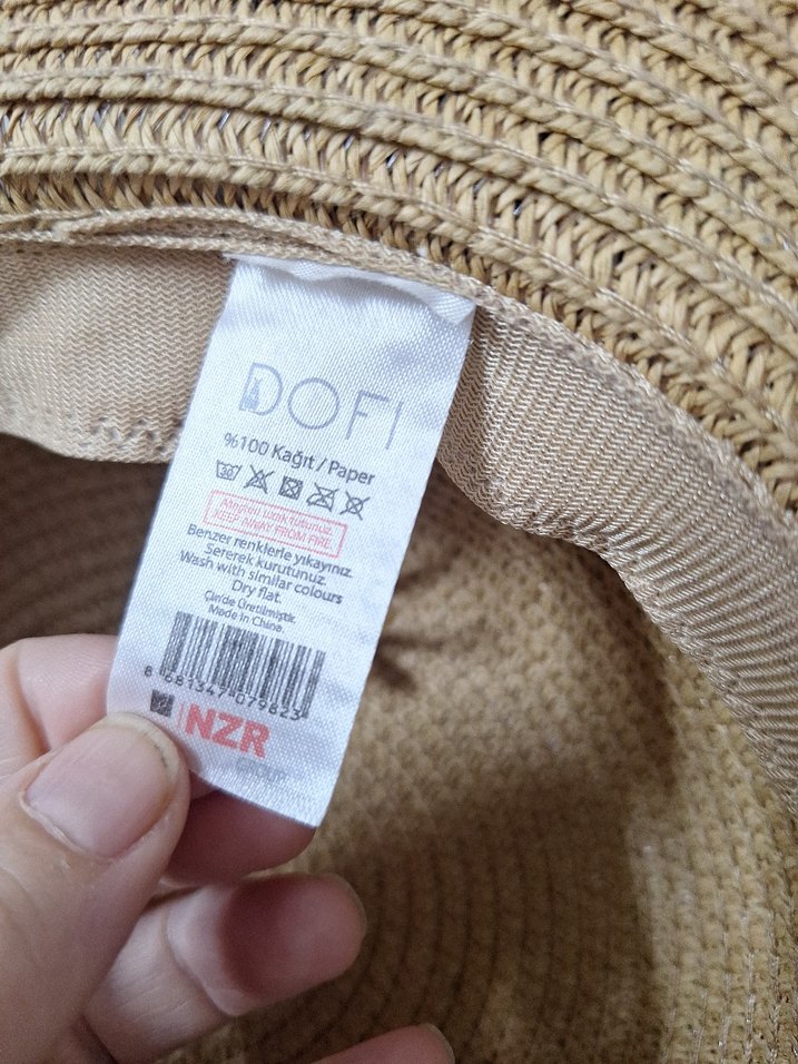 hasır şapka - Görsel 2