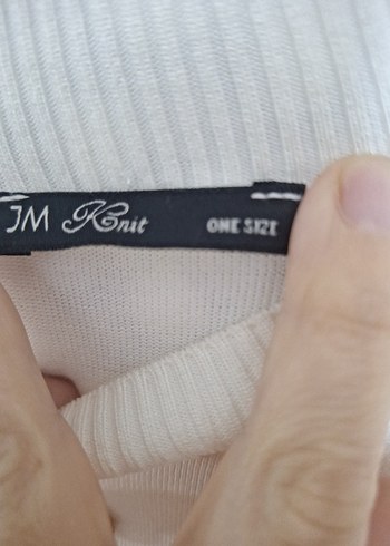 omuz detaylı Triko kazak - Görsel 4