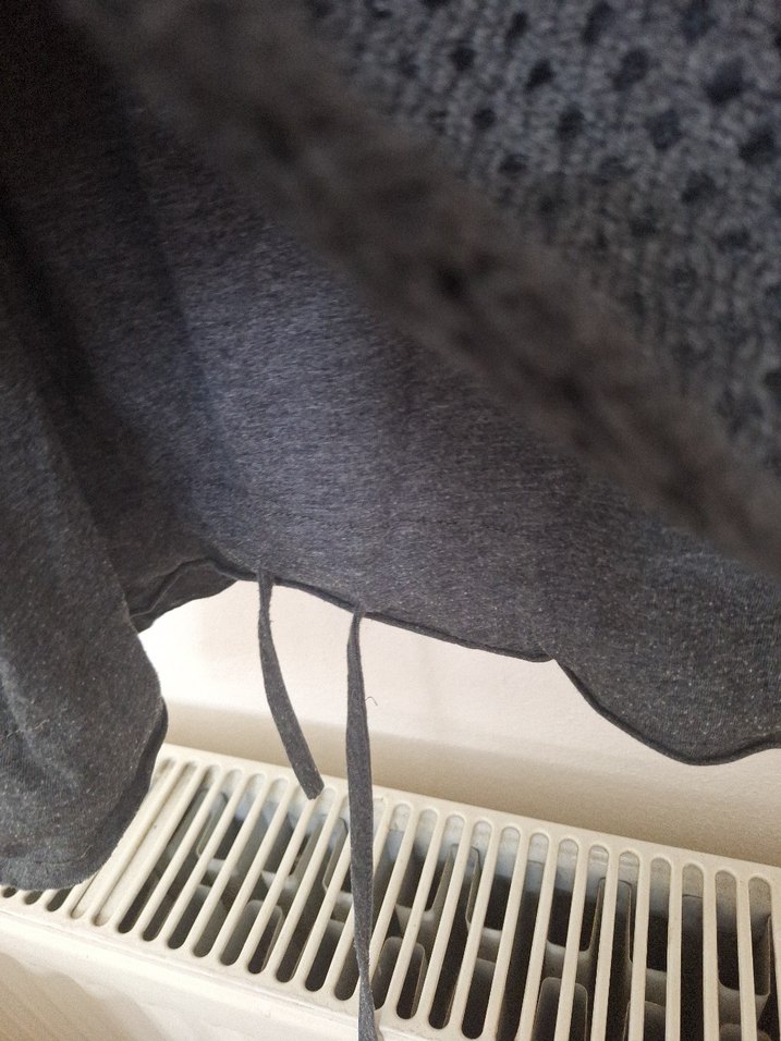 Gri Kadın Boğazlı Örgü Kazak - Görsel 4