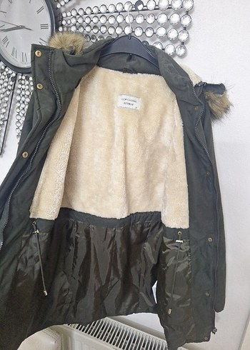 Kadın Kürklü Midi Kaban - Görsel 5