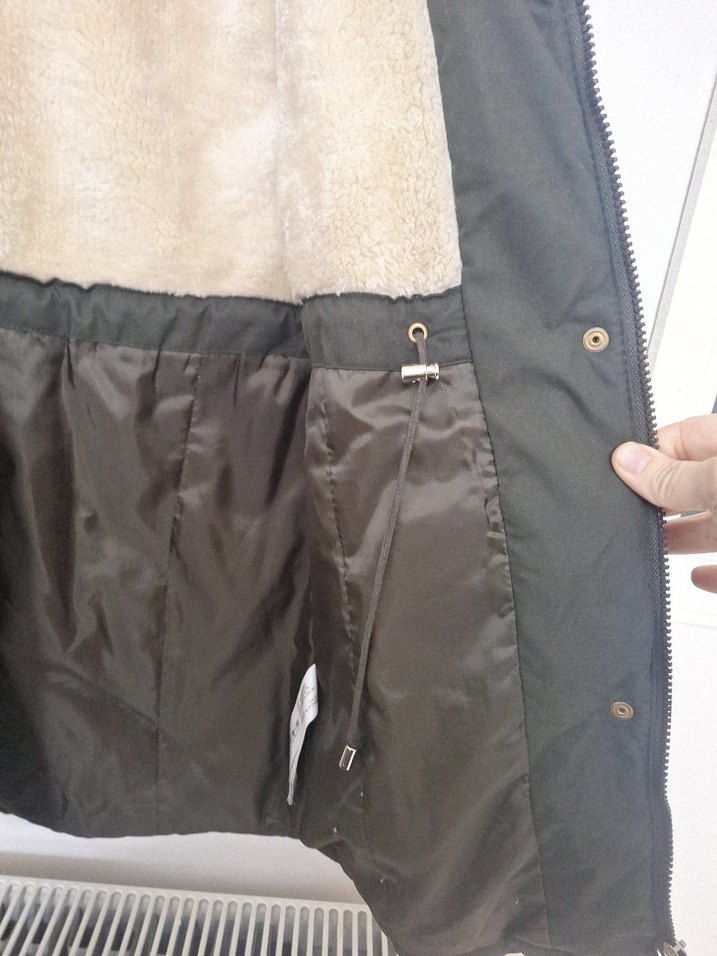 Kadın Kürklü Midi Kaban - Görsel 3