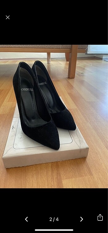 Diğer Siyah süet stiletto