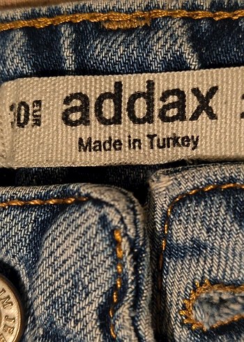 Addax Mavi Yikamali Denim Jean