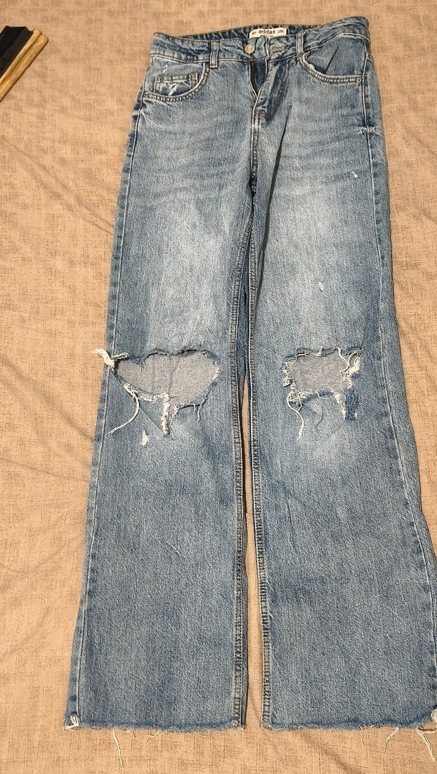 Addax Mavi Yıkamalı Denim Jean — görsel 2/5