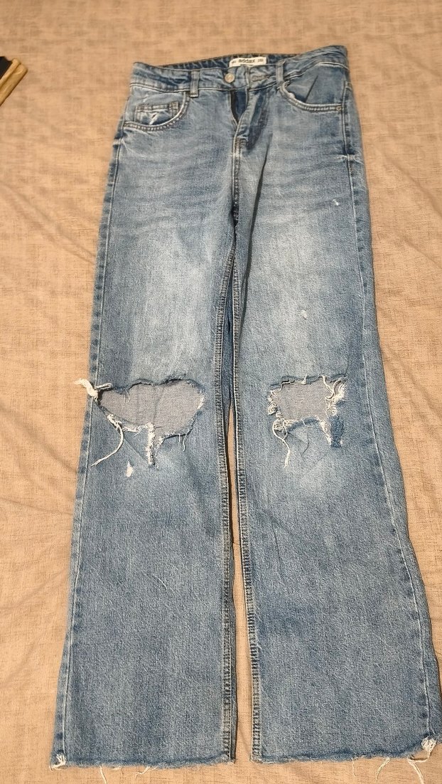 Addax Mavi Yıkamalı Denim Jean — görsel 3/5
