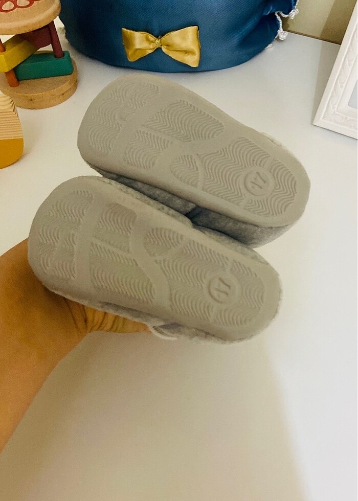 Funny Baby Fare Nakışlı Kışlık Bebek Ayakkabı - Görsel 2